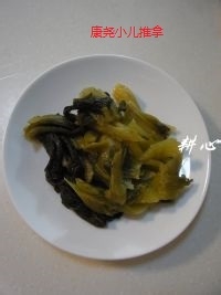 小儿潮汕咸菜-焖鳗鱼头