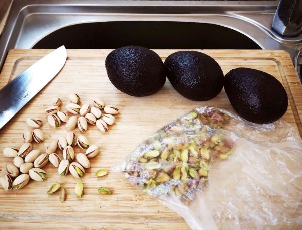 开心果鳄梨冰淇淋