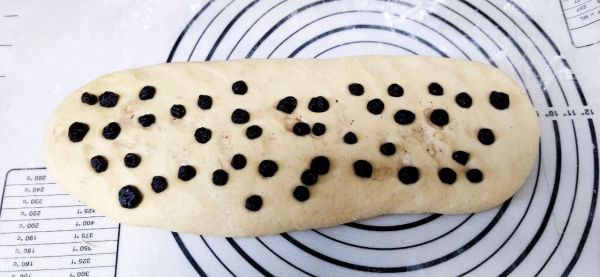 蓝莓玉米面发糕