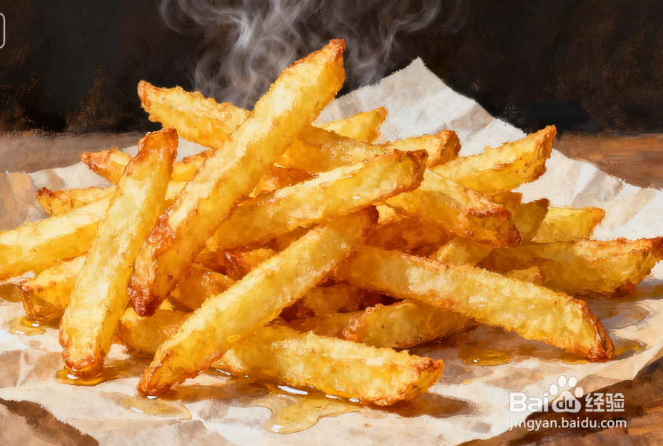 炸薯条怎么炸才酥脆?外脆里软,不回软