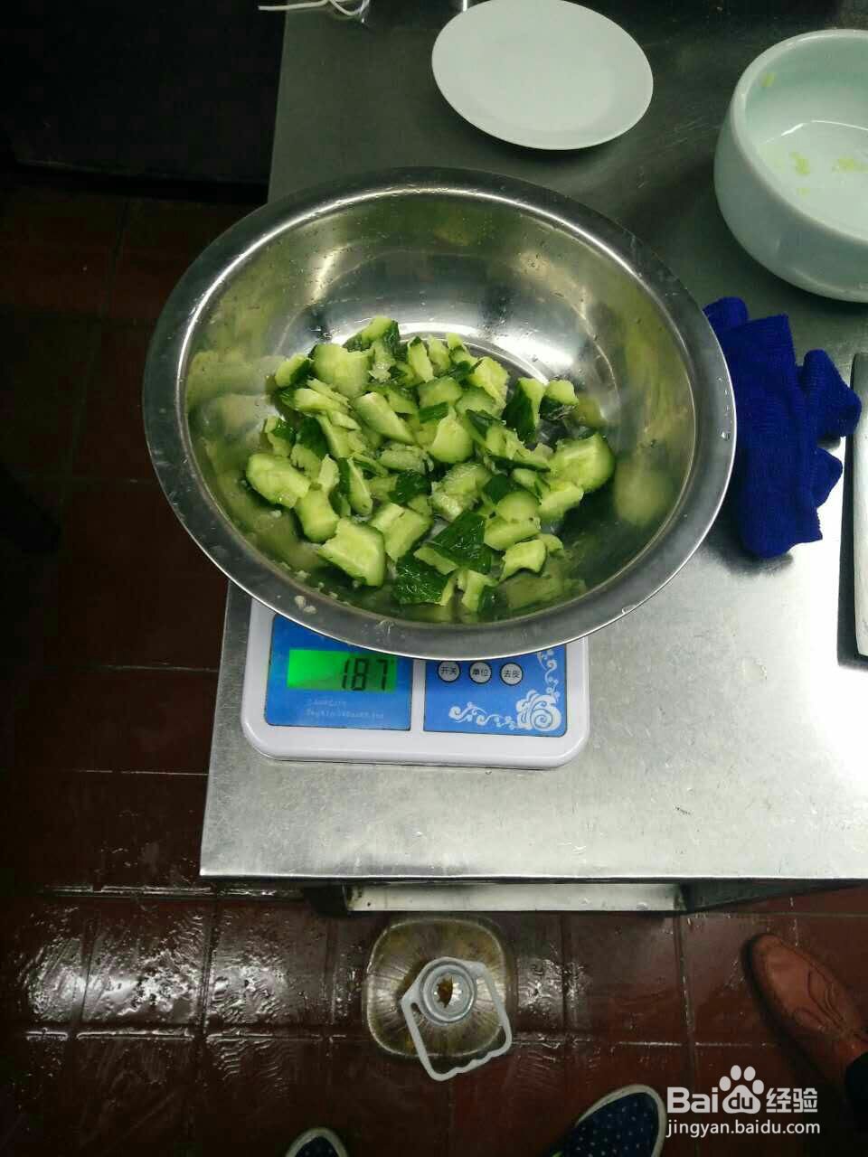 适合懒人做的黄瓜面筋