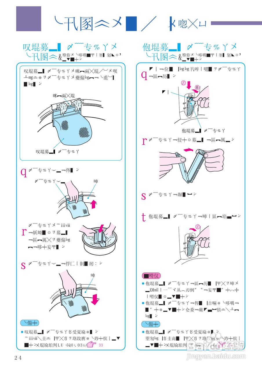 日立 NW-8S3电动洗衣机说明书:[5]