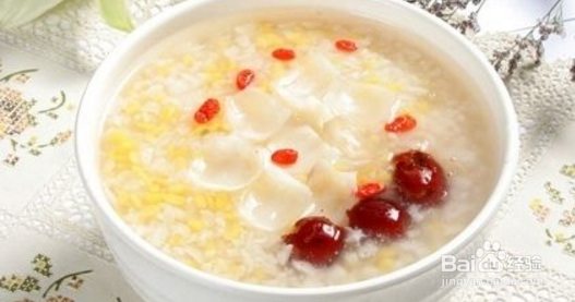 健脑益智的红枣山药粥