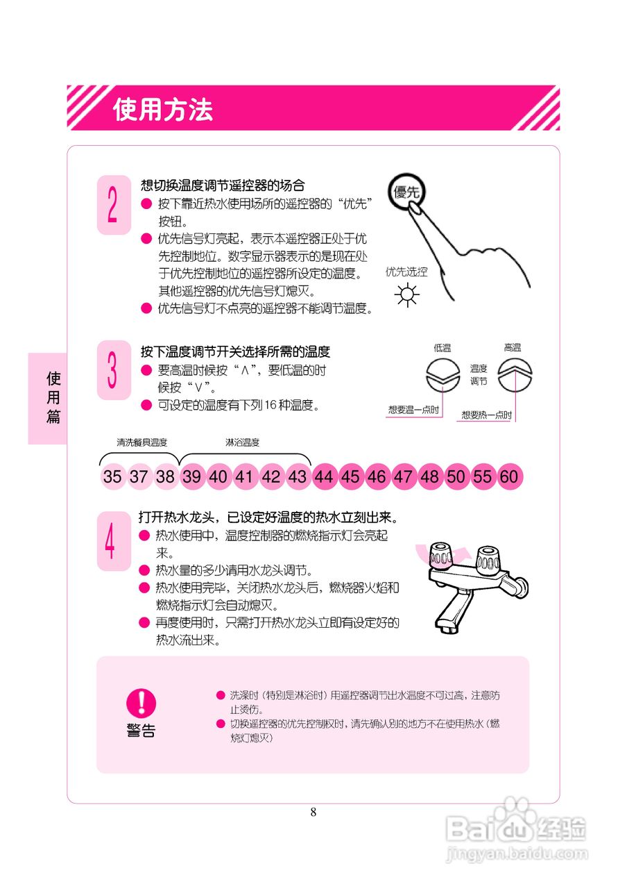 林内热水器JSG22-A型使用说明书:[1]