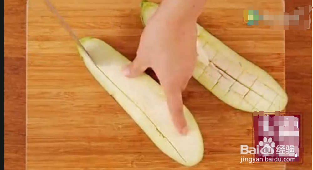 油蒜香烤茄子怎么做