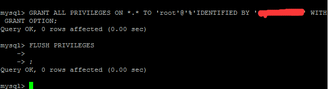 linux安装mysql,并开启远程访问