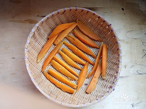 红薯干的做法