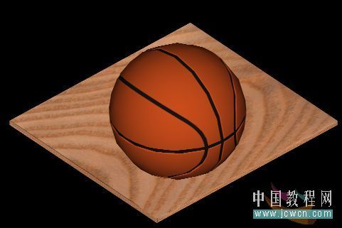 <b>AutoCAD教程：新思路再创篮球新画法</b>