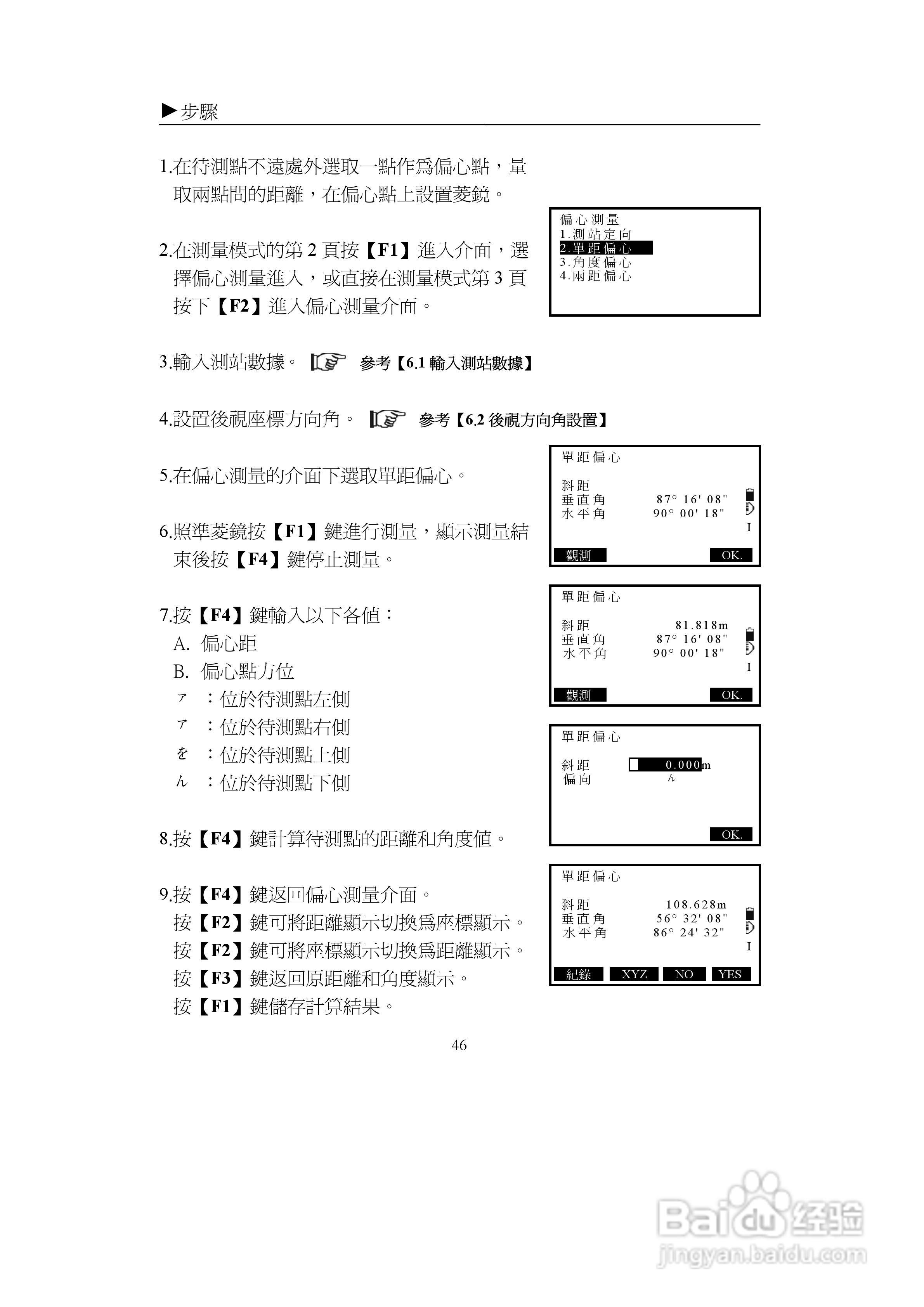 上煇RTS-680/GPI-210 系列全站仪说明书:[5]
