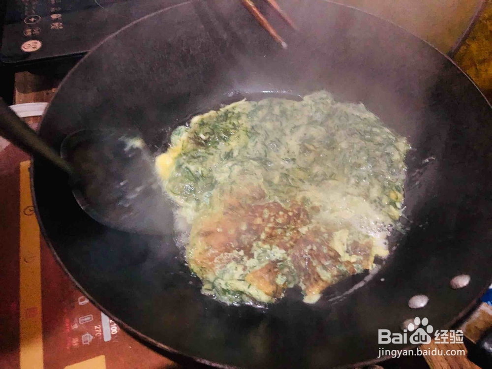 荞头炒鸡蛋的做法