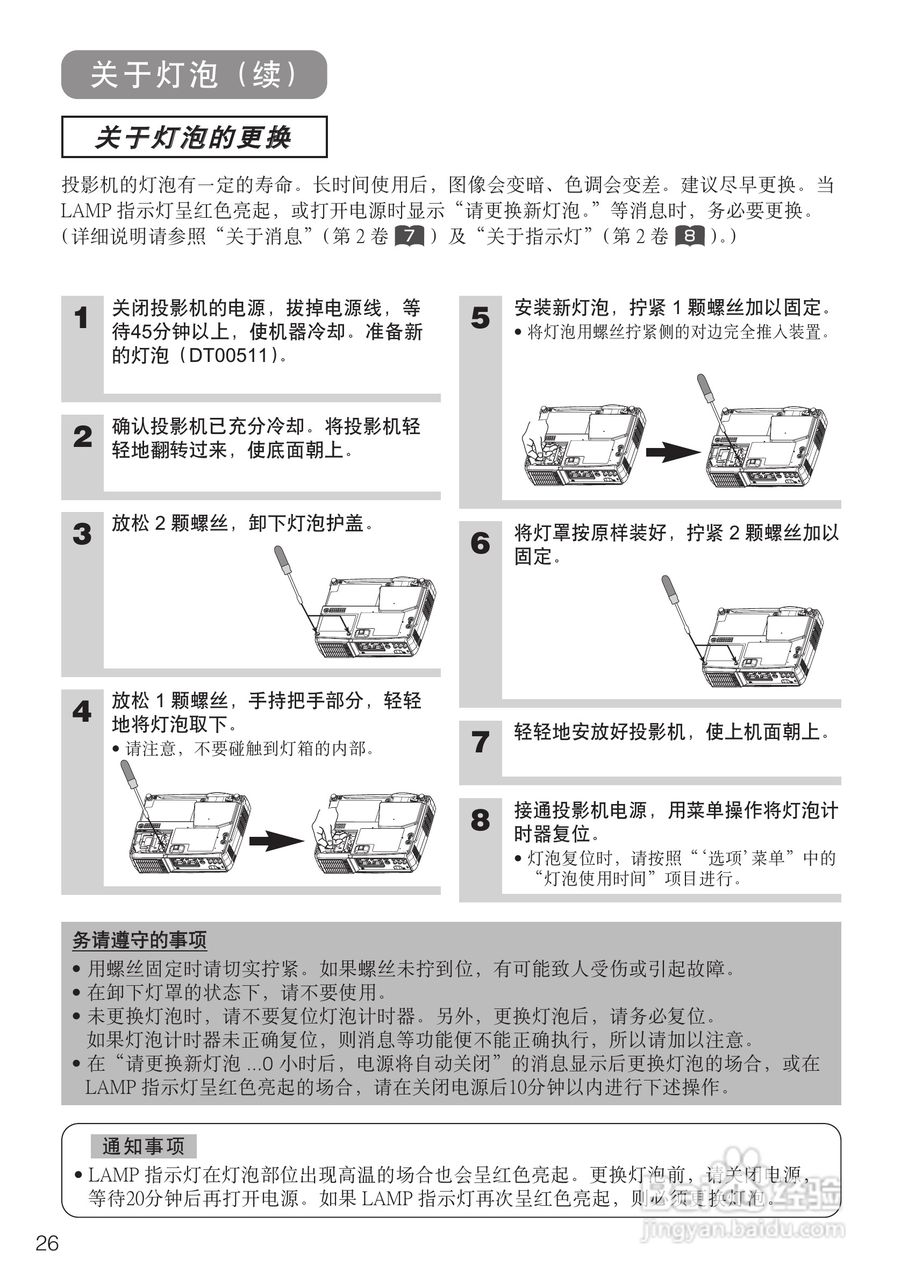 日立 CPS318W投影机说明书:[3]