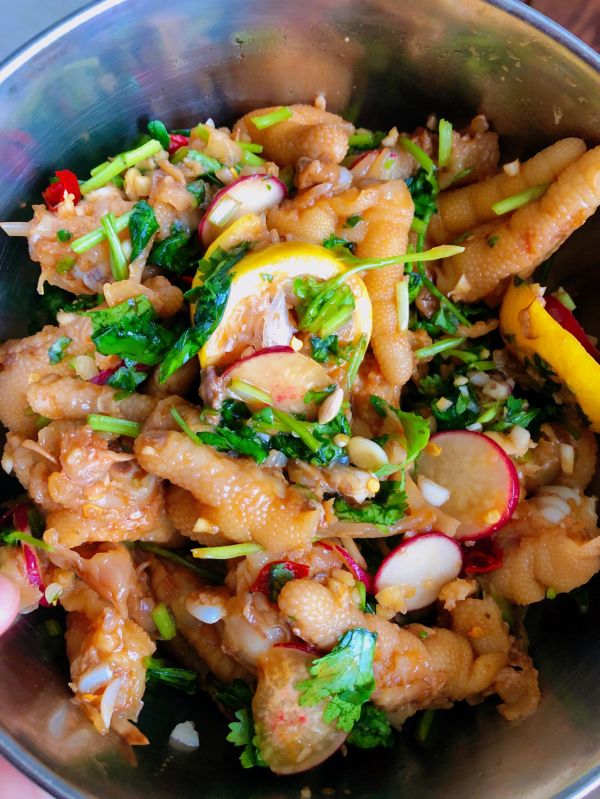 夏日清爽柠檬鸡爪