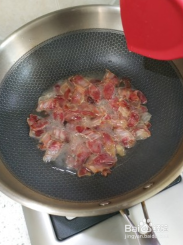超级好吃的芦蒿炒腊肉做法