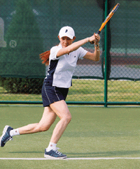 怎样掌握网球的站位