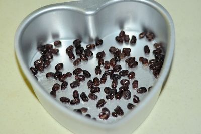 金艳果蜜豆慕斯蛋糕