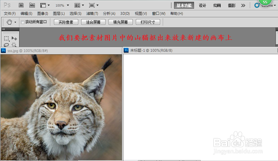 photoshop中怎么用钢笔工具抠图