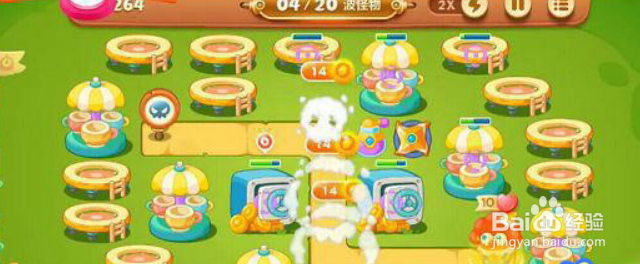 保卫萝卜3游乐场第2关图文攻略