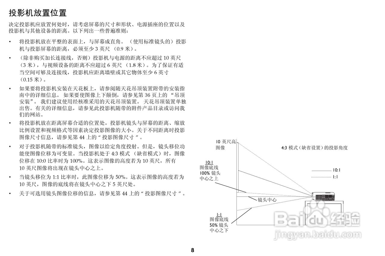 富可视 LP840投影机说明书:[1]