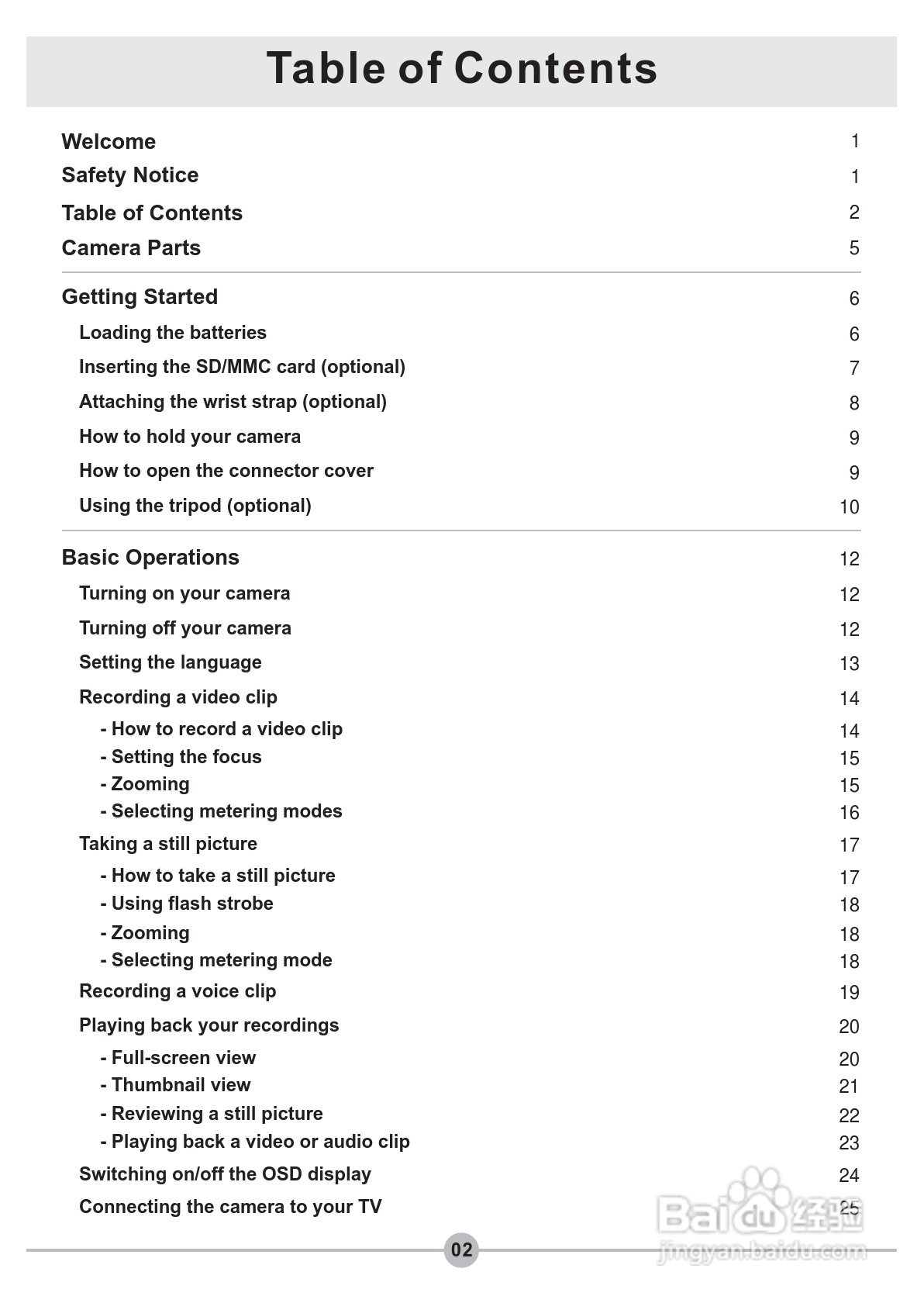 爱普泰克PocketDV 5900数码摄像机使用说明书:[1]