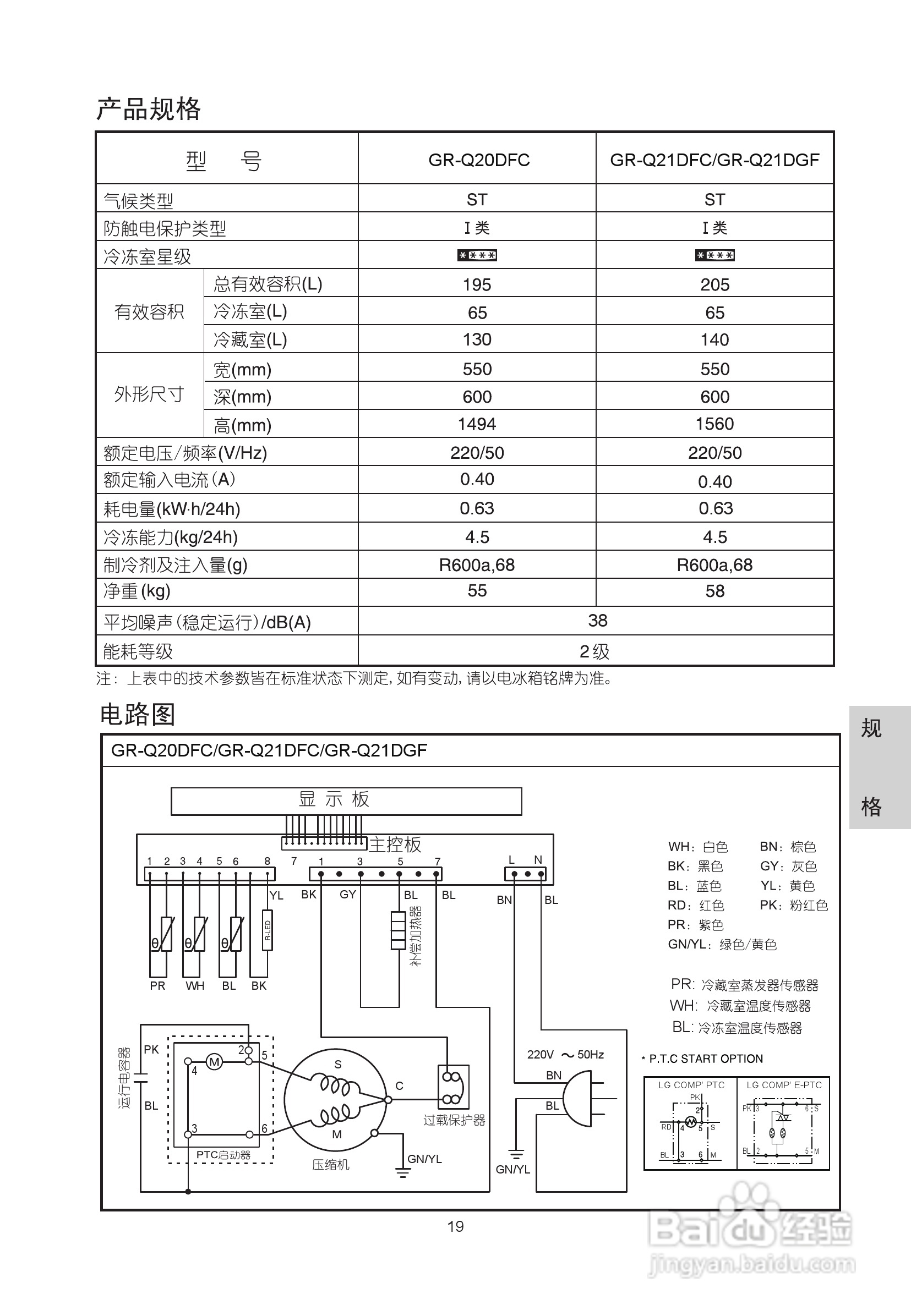 LG BCD-205DGQ电冰箱使用说明书:[3]