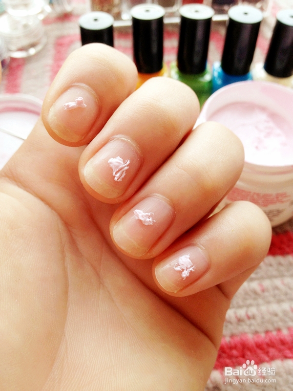 DIY美甲教程----彩虹渐变色