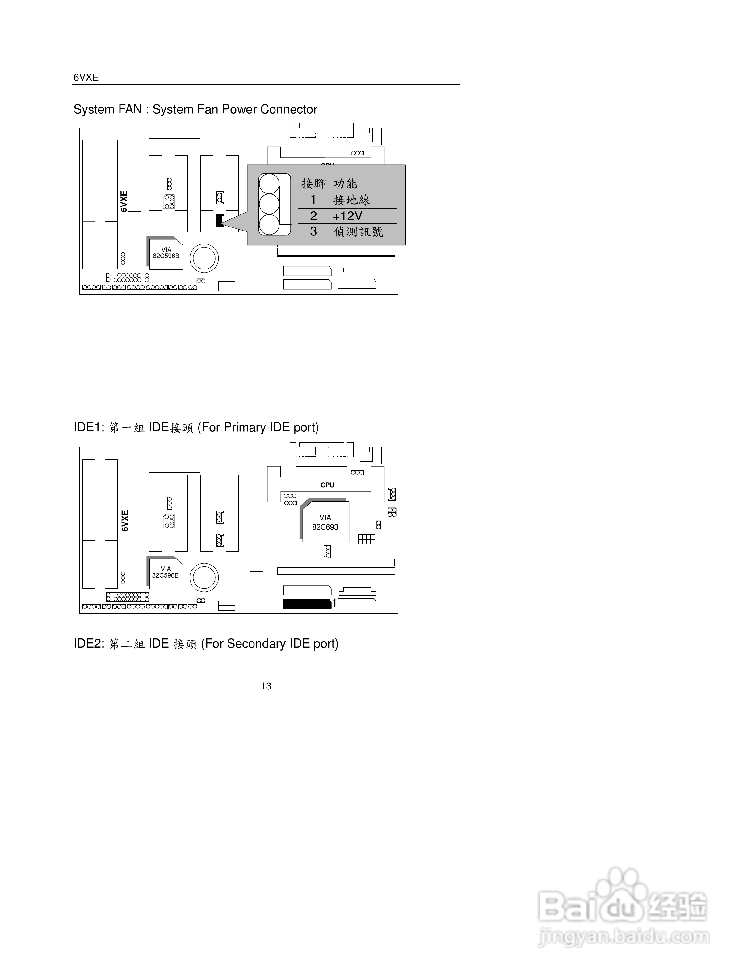 6BXE主板中文安裝手册:[2]