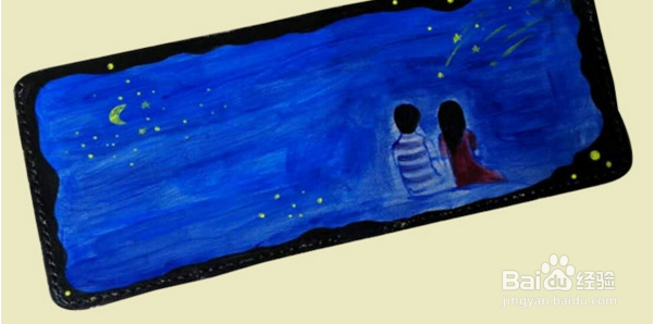 怎样制作漂亮的手绘钱包