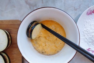 红烧茄盒制作的步骤