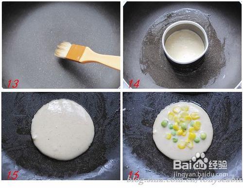 玉米煎饼的做法(早餐菜谱)