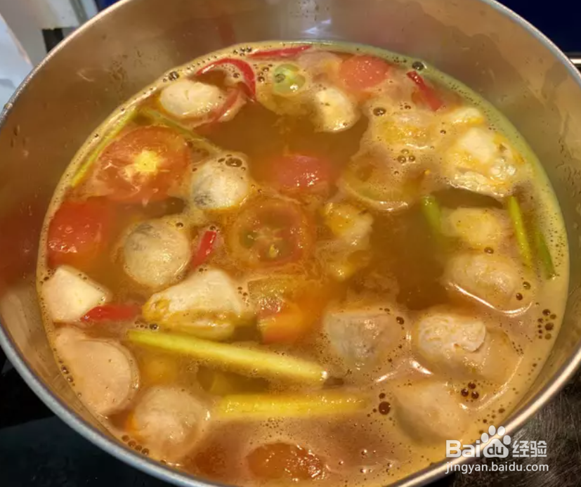 过年菜 泰式酸辣虾汤