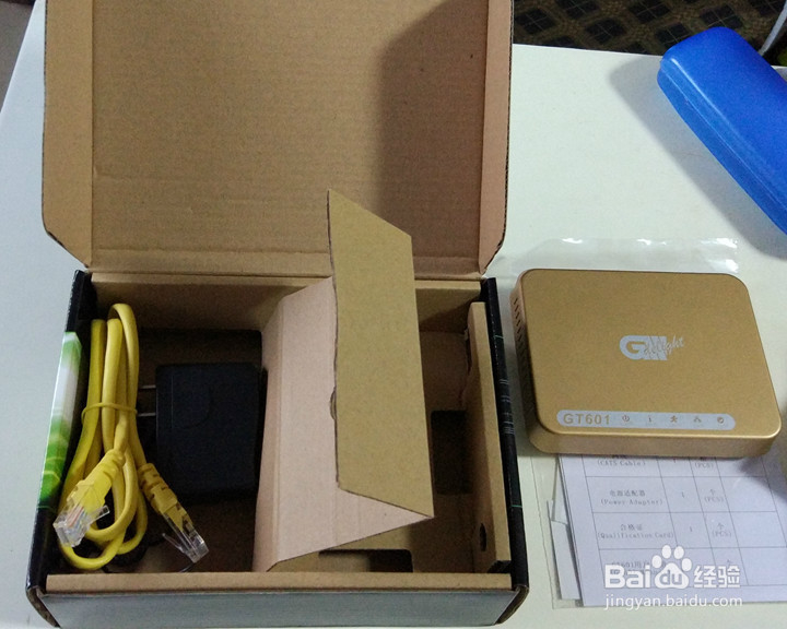GPON产品终端 GT601 开箱晒物