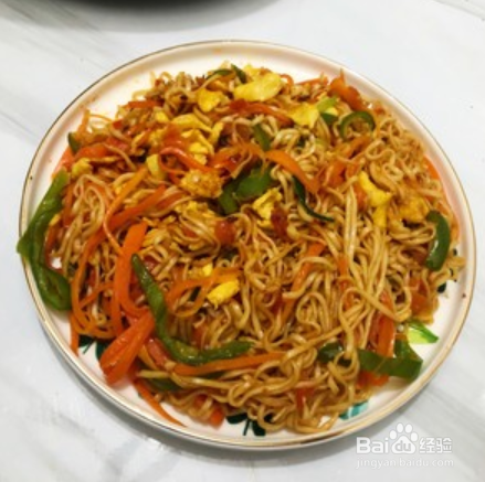 快手炒面的简单做法