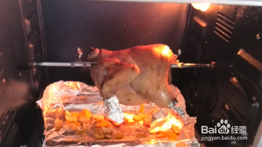 木炭烤鸡做法