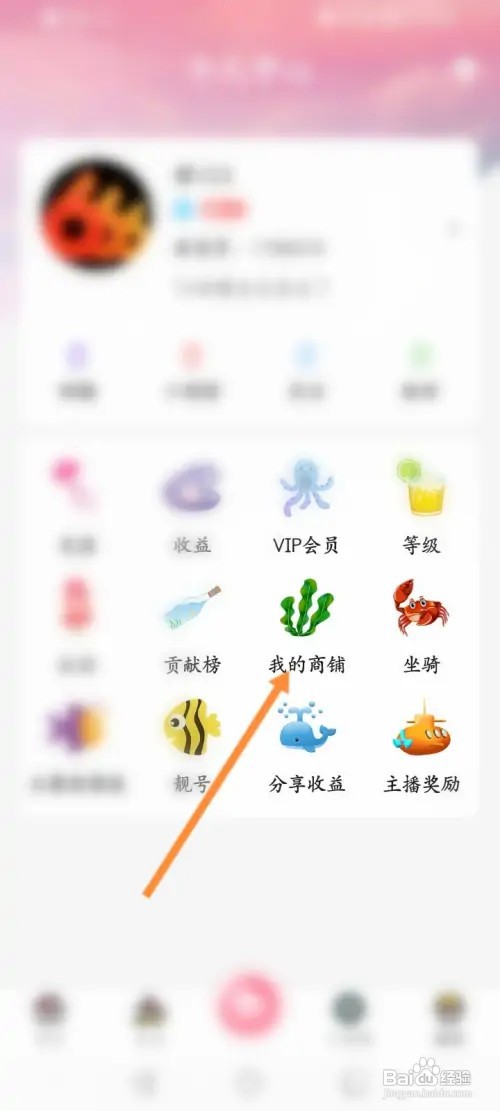 浪花直播软件如何开通商铺