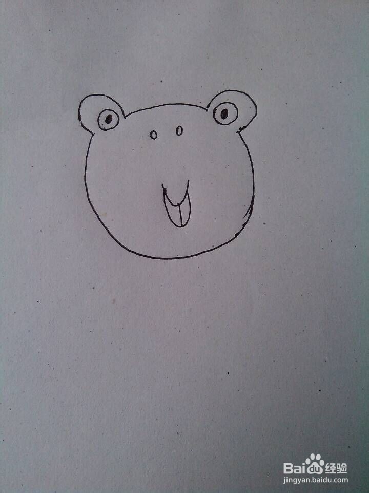 简笔画之小青蛙