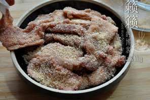 玫瑰腐乳粉蒸肉