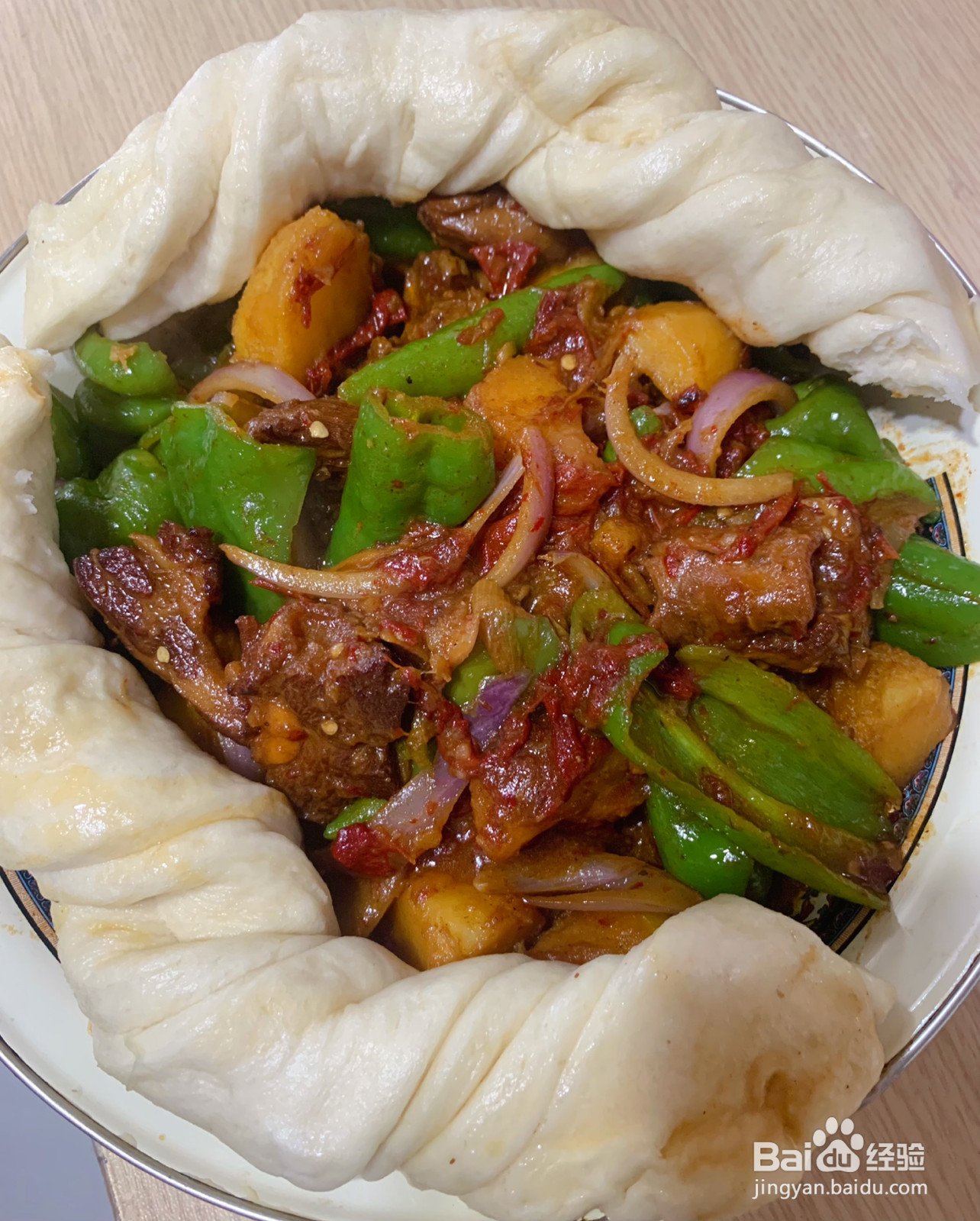 羊肉焖卷子的做法