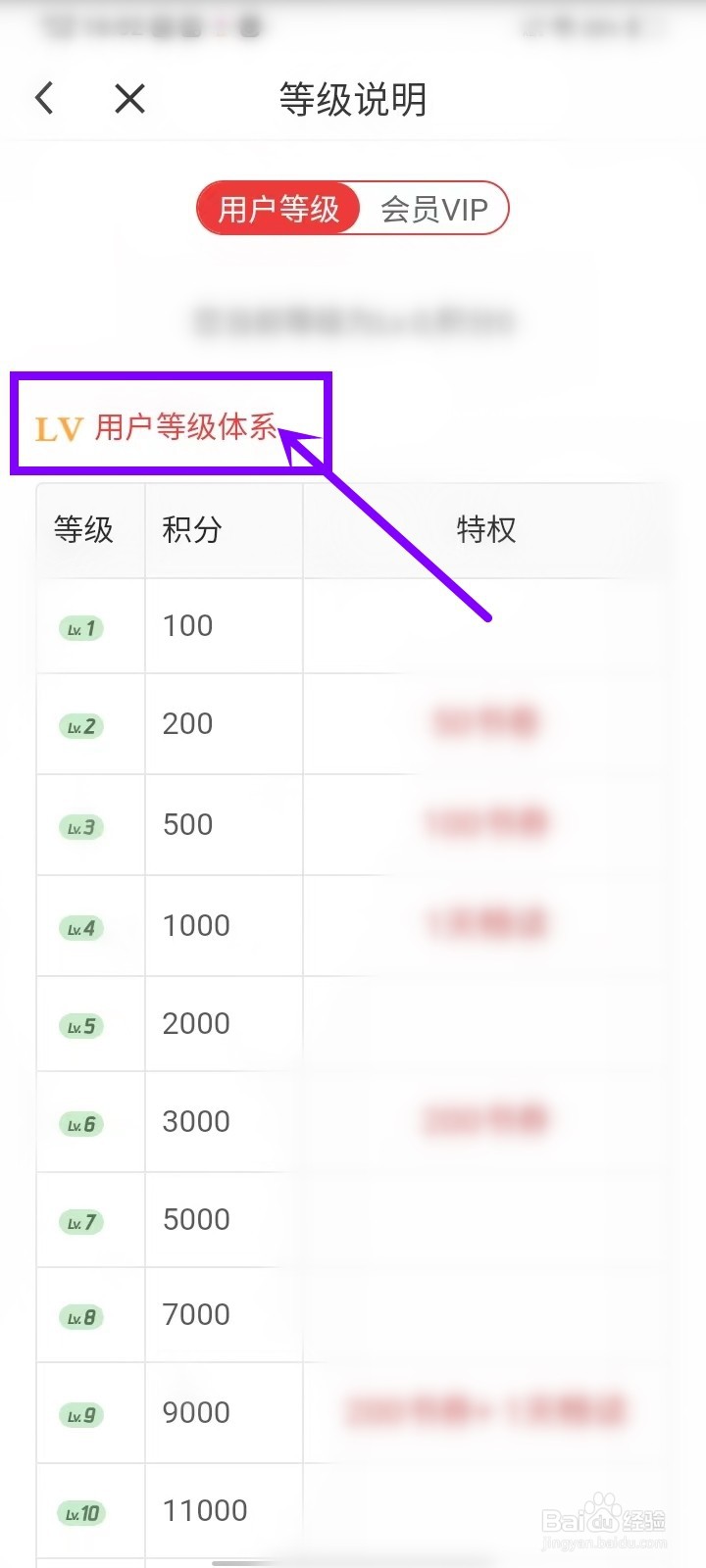 万读小说app等级对照表在哪看