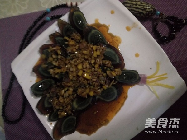 凉拌皮蛋的做法