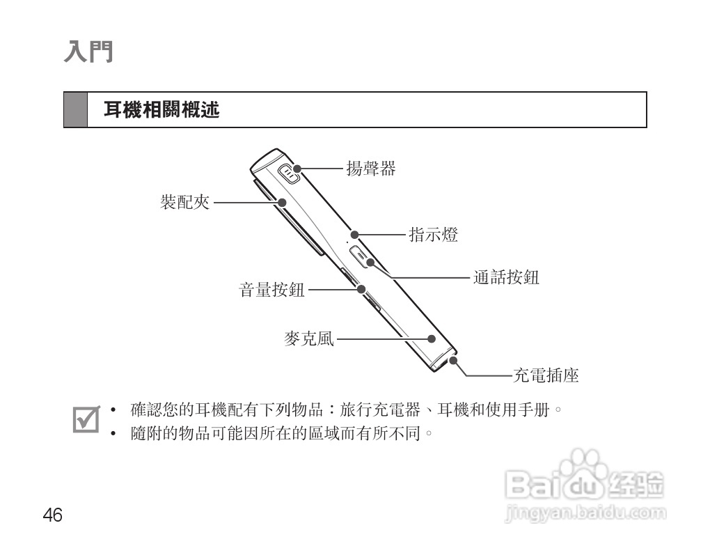三星HM5000蓝牙耳机使用说明书:[5]