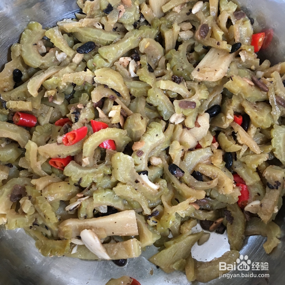 隔餐苦瓜怎么做炒饭？
