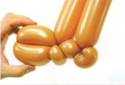 魔法气球造型系列之精品气球小狗