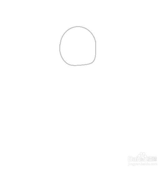 跳舞的兔子简笔画