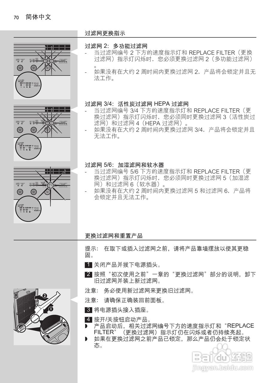 PHILIPS AC4083空气净化器使用说明书:[7]