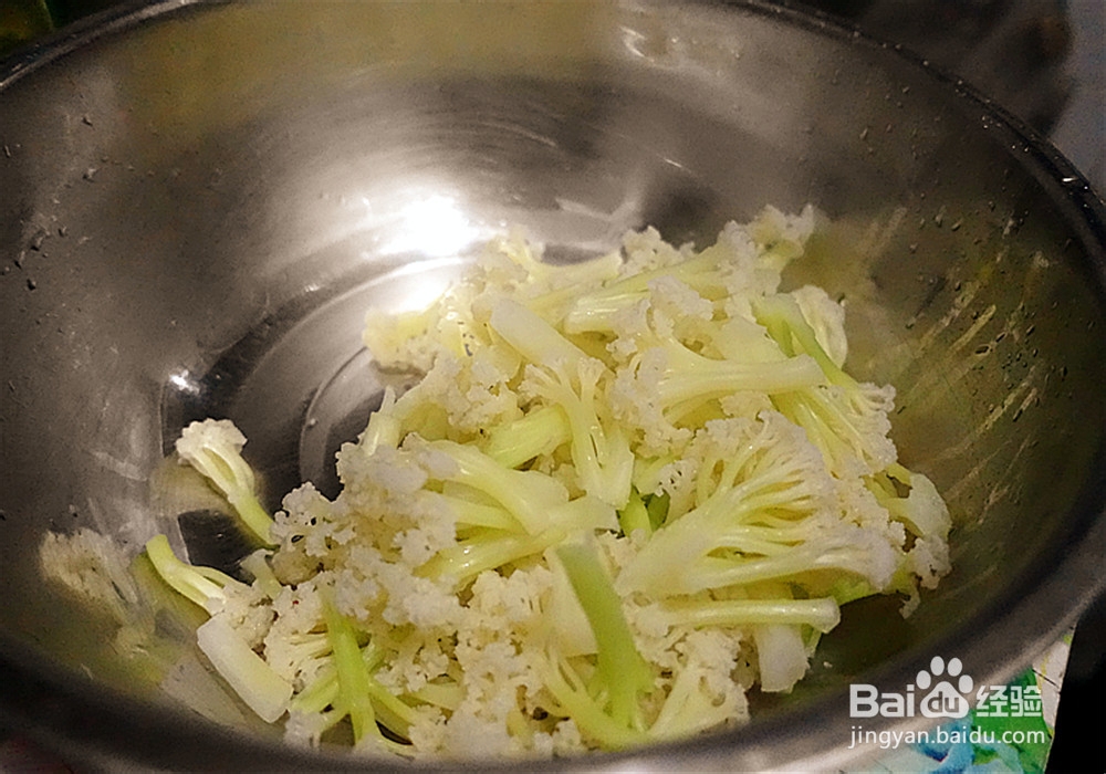 肉末炒菜花怎么做