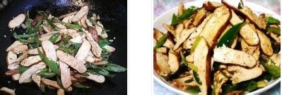 青椒炒香干的做法分享