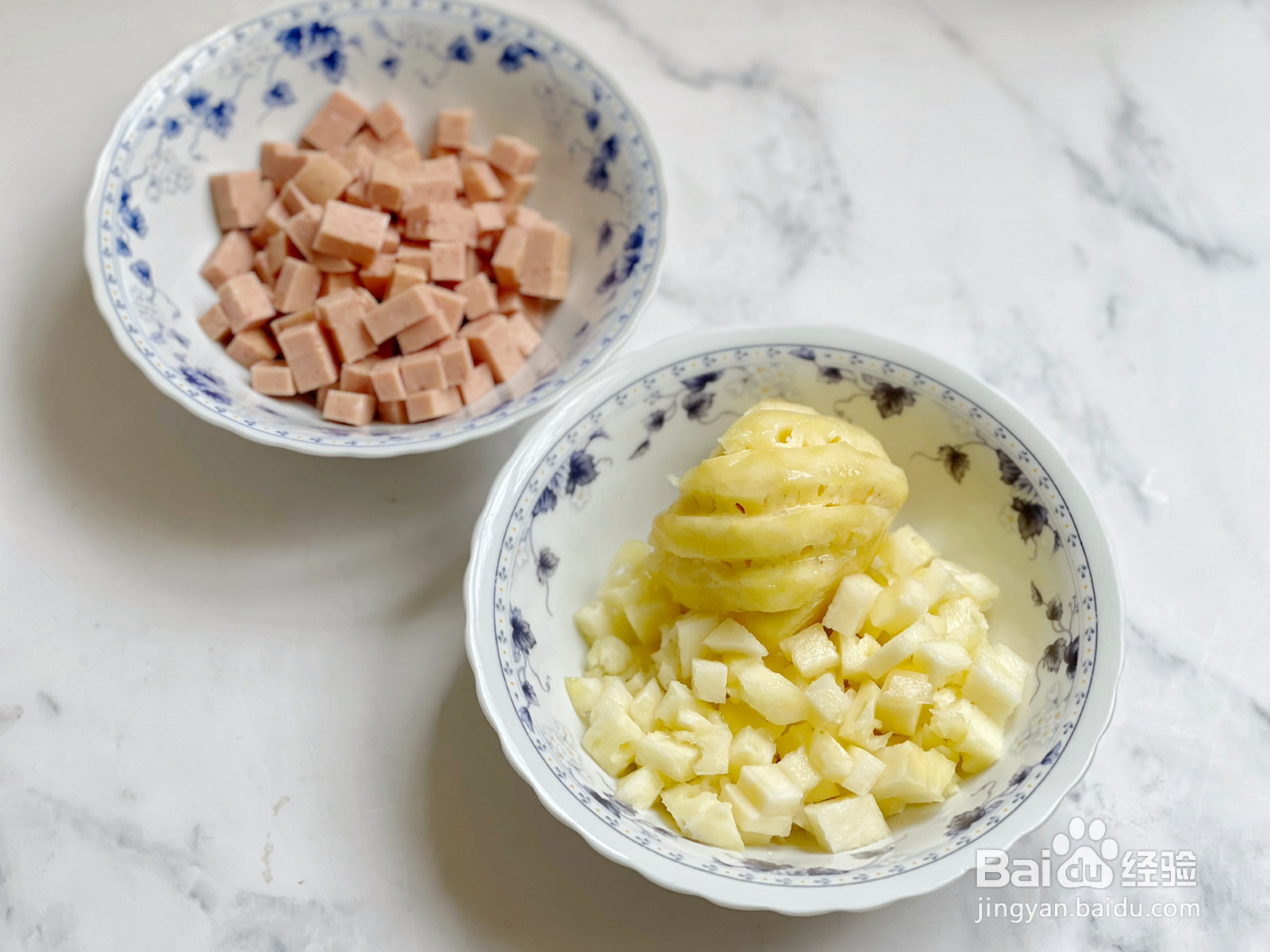 午餐肉蛋炒饭的做法