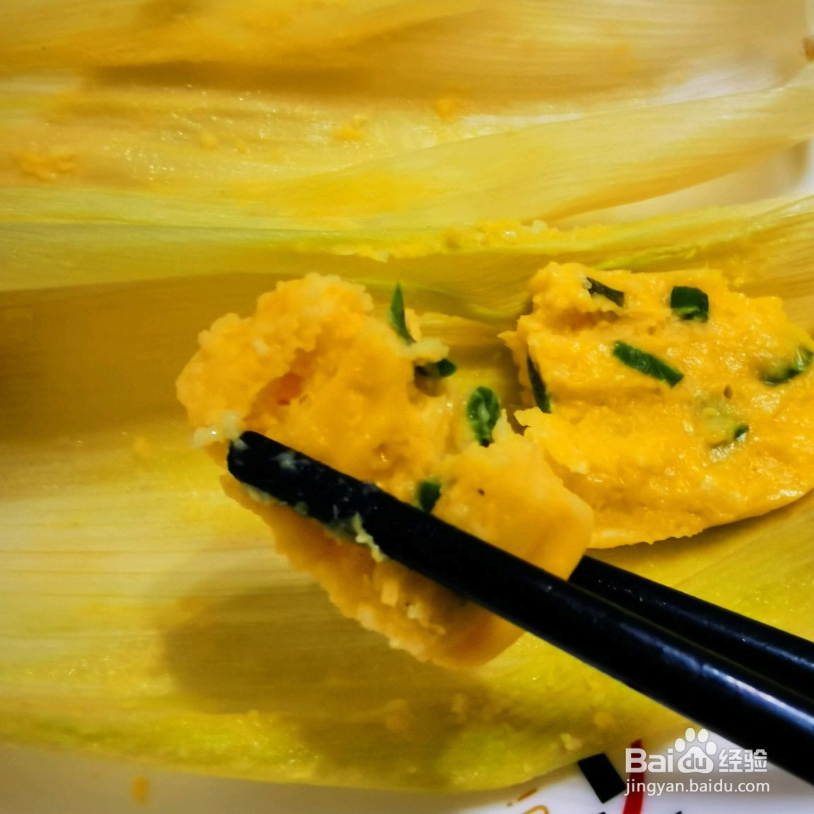 清香玉米粑粑的做法