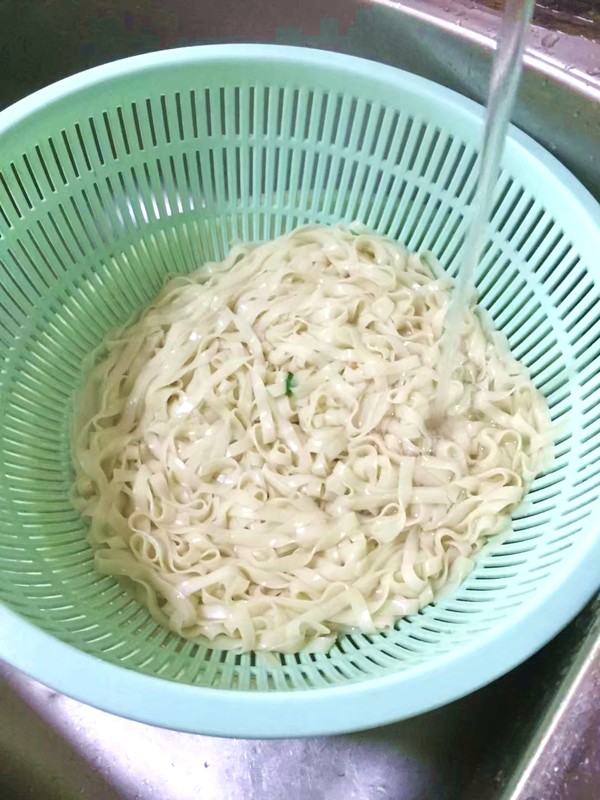 瘦肉油菜面的做法
