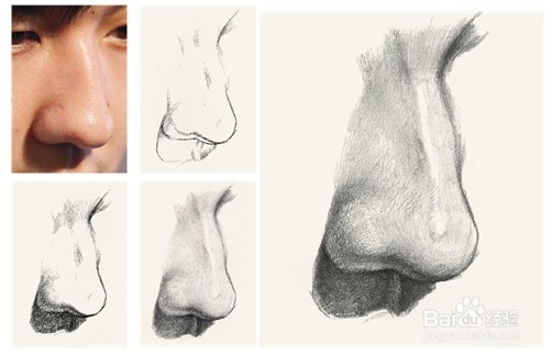 如何画好素描头像三